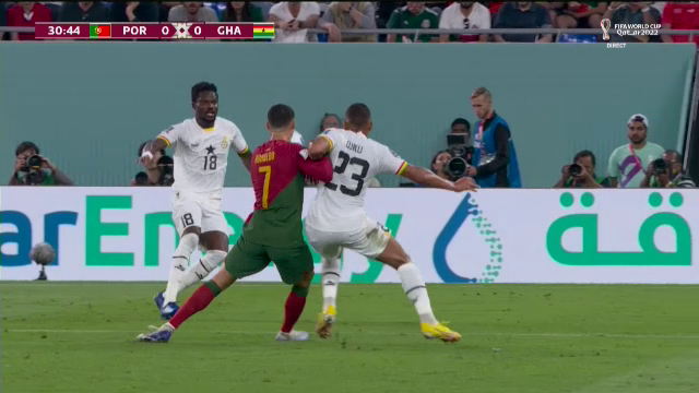 Ronaldo, gol anulat! CR7 a ”luat foc” după decizia arbitrului din Portugalia - Ghana_14