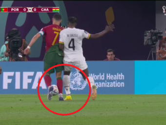 
	Penalty controversat? Ghanezii au protestat după ce Cristiano Ronaldo s-a prăbușit în careu
