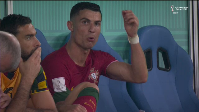 Un fotbalist ghanez i-a ”furat” celebrarea lui Ronaldo! Cum a reacționat portughezul de pe bancă_32
