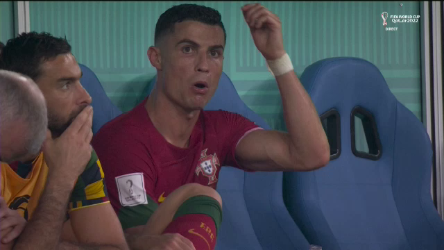 Un fotbalist ghanez i-a ”furat” celebrarea lui Ronaldo! Cum a reacționat portughezul de pe bancă_33