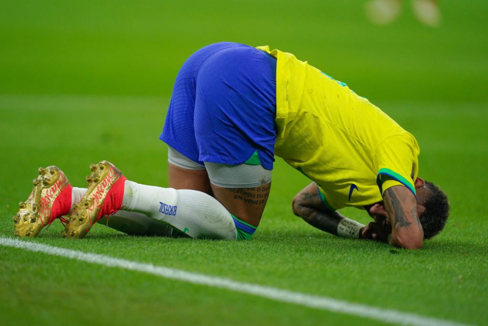 Panică în lotul Braziliei?! Neymar, surprins plângând după ce a ieșit accidentat_12