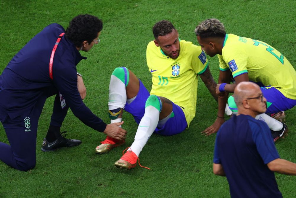 Panică în lotul Braziliei?! Neymar, surprins plângând după ce a ieșit accidentat_9