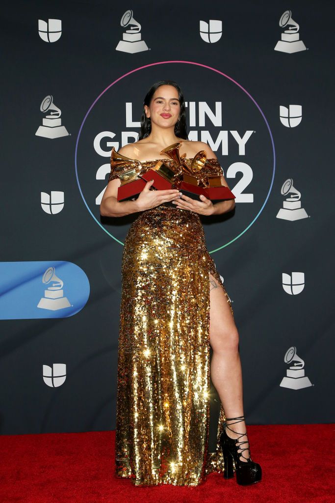 Georgina Rodriguez și Rosalia s-ar fi certat la Gala Latin Grammy. Care ar fi fost motivul conflictului dintre cele două_13