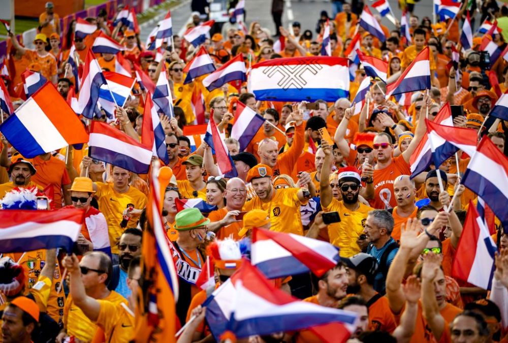 CM 2022 | Suporterii „portocalei mecanice” au făcut show înainte de Olanda - Ecuador. Cum au fost surprinși fanii_20