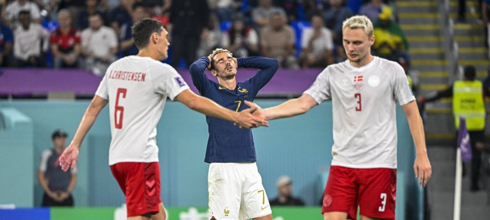 Franta - Danemarca Antoine Griezmann qatar 2022