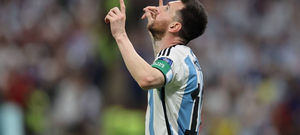 Lionel Messi Argentina Campionatul Mondial din Qatar