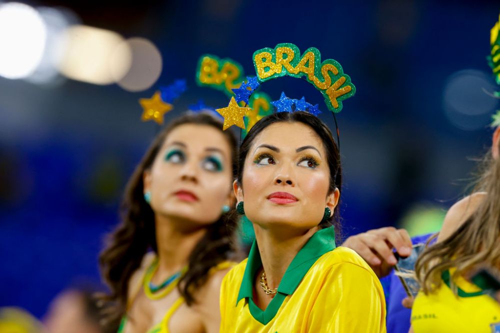Doar braziliencele au aprins atmosfera pe stadionul 974 mai tare decât golul spectaculos al lui Casemiro_11