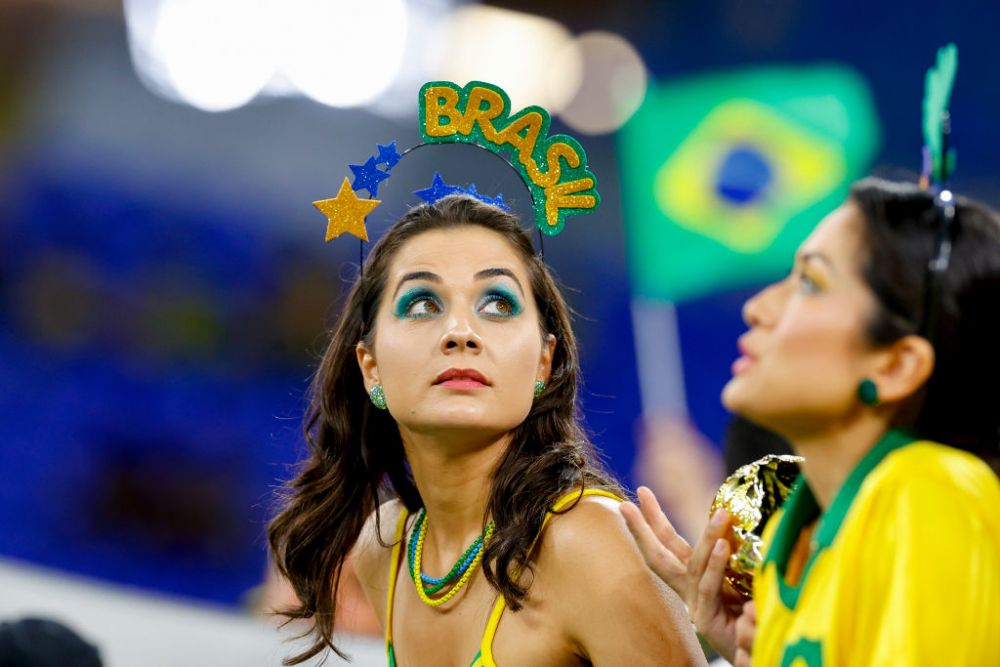 Doar braziliencele au aprins atmosfera pe stadionul 974 mai tare decât golul spectaculos al lui Casemiro_13