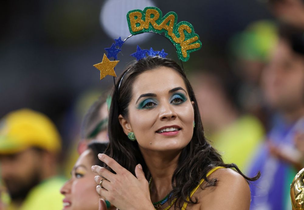Doar braziliencele au aprins atmosfera pe stadionul 974 mai tare decât golul spectaculos al lui Casemiro_16