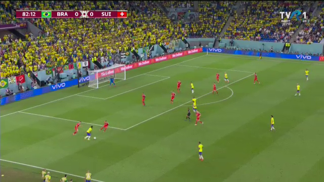Casemiro, gol fantastic în Brazilia - Elveția 1-0. Sommer n-a avut timp nici să clipească_2