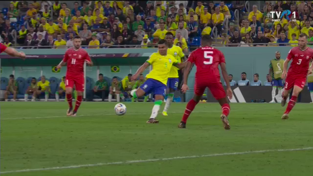 Casemiro, gol fantastic în Brazilia - Elveția 1-0. Sommer n-a avut timp nici să clipească_31