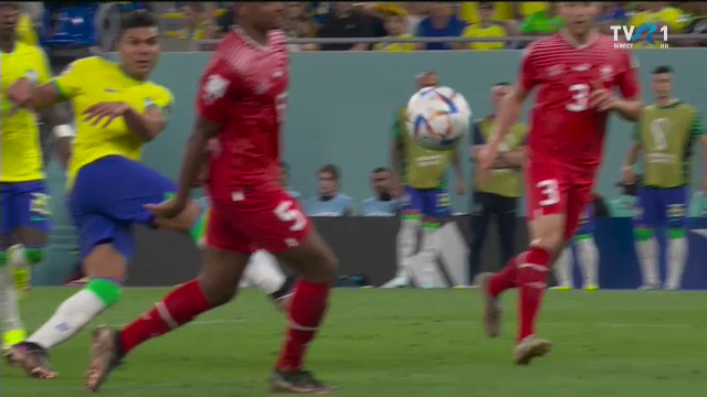 Casemiro, gol fantastic în Brazilia - Elveția 1-0. Sommer n-a avut timp nici să clipească_38