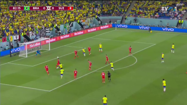 Casemiro, gol fantastic în Brazilia - Elveția 1-0. Sommer n-a avut timp nici să clipească_10