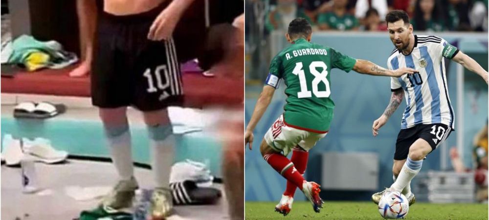 Leo Messi Andres Guardado Argentina Mexic
