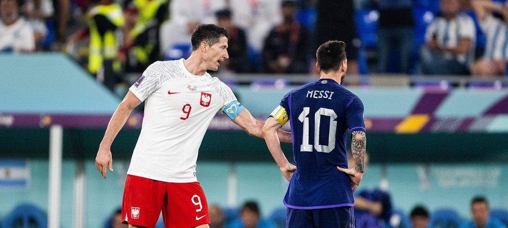 Polonia - Argentina Lionel Messi qatar 2022 Robert Lewandowski