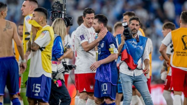 Robert Lewandowski a dezvăluit ce i-a spus lui Leo Messi după ce argentinianul l-a lăsat cu mâna întinsă