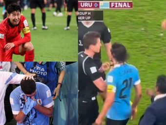 
	Luis Suarez și Son Heung-min au izbucnit în lacrimi după thriller-ul de la Mondial! Uruguayenii au sărit la gâtul arbitrului
