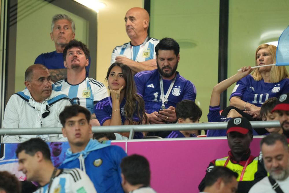 Lionel Messi, susținut de familie la meciul cu Australia. Imagini spectaculoase cu Antonela Roccuzzo și rudele argentinanului_1