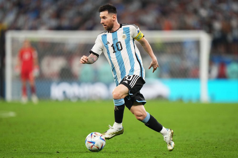 Cele mai tari poze cu Leo Messi din Argentina - Australia. Câți jucători îl înconjurau în momentul în care a deschis scorul_14