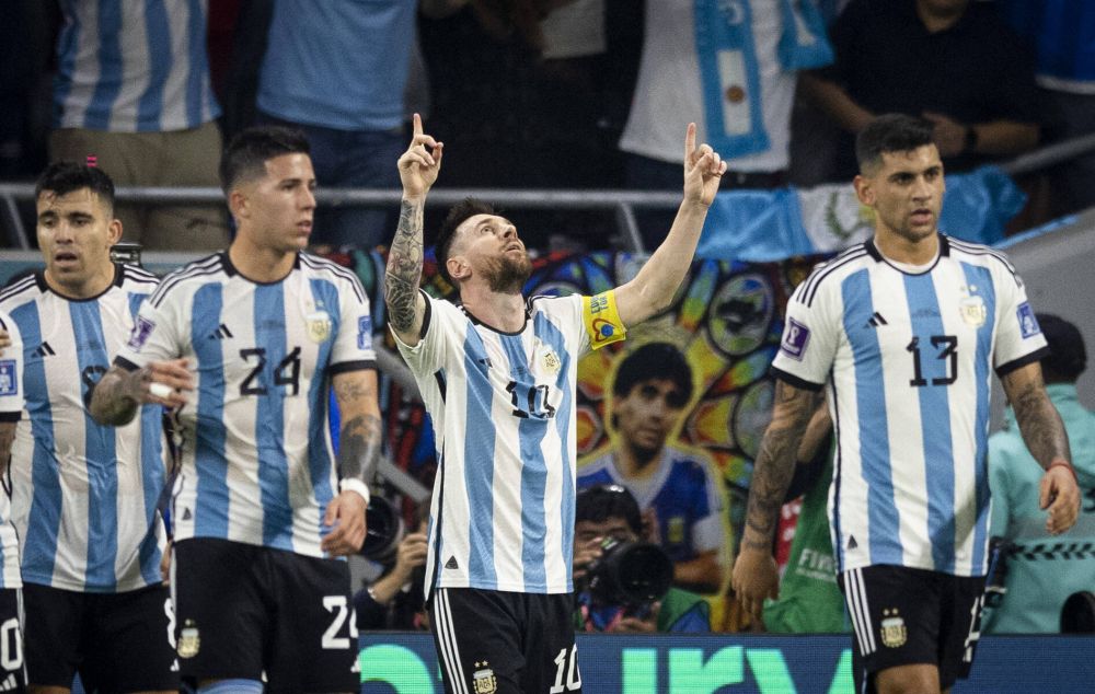 Cele mai tari poze cu Leo Messi din Argentina - Australia. Câți jucători îl înconjurau în momentul în care a deschis scorul_16