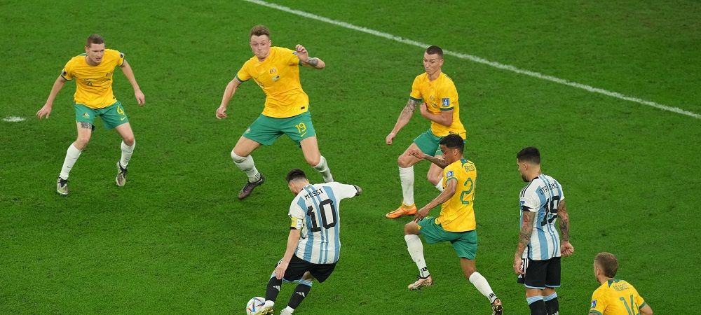 argentina - australia Lionel Messi qatar 2022