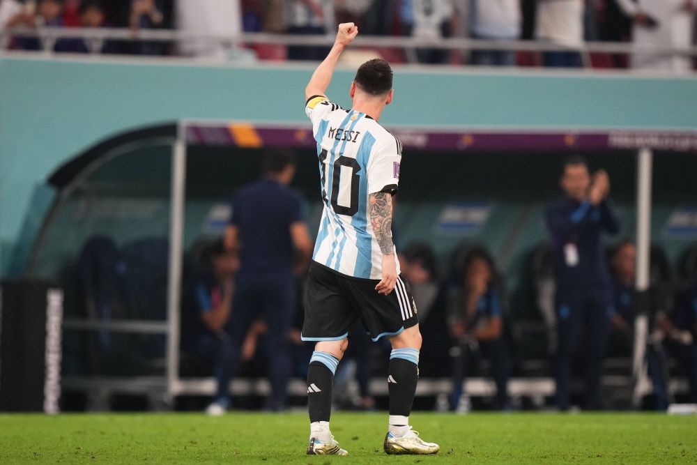 Cele mai tari poze cu Leo Messi din Argentina - Australia. Câți jucători îl înconjurau în momentul în care a deschis scorul_9