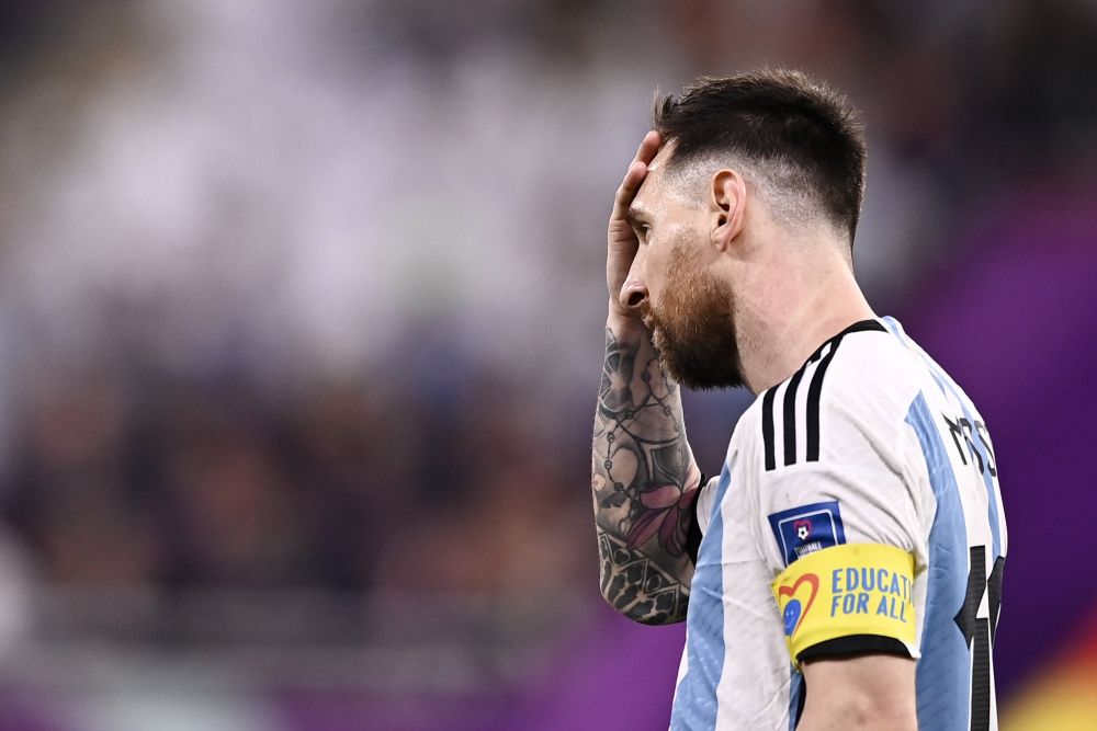 Cele mai tari poze cu Leo Messi din Argentina - Australia. Câți jucători îl înconjurau în momentul în care a deschis scorul_10