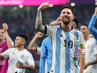 
	Reacția lui Lionel Messi după ce Argentina s-a calificat în sferturile de finală de la Mondial&nbsp;
