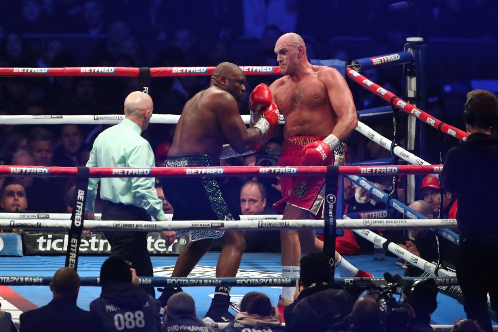 Tyson Fury l-a învins pe Derek Chisora, iar Wayne Rooney a văzut asta LIVE! Lupta a fost transmisă în direct de VOYO_3