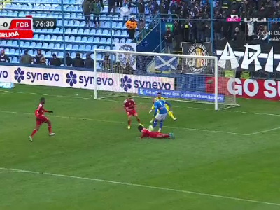 GOOOOL Farul Constanța! Denis Alibec își trece în cont a doua reușită în acest meci. GOOOOL Farul Constanța! Denis Alibec își trece în cont a doua reușită în acest meci._3019