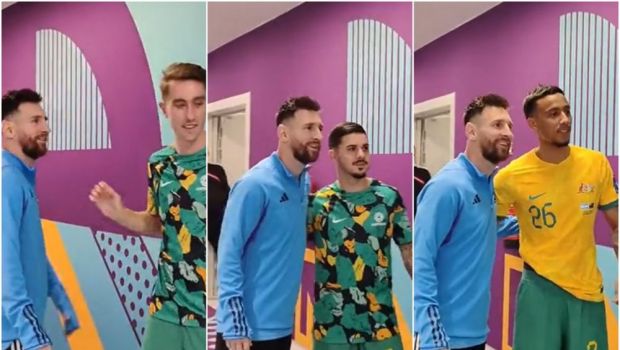 
	Australienii au stat &rdquo;la coadă&rdquo; pentru o poză cu Messi! Imagini virale pe internet
