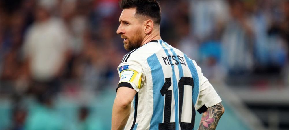 Leo Messi Argentina Olanda
