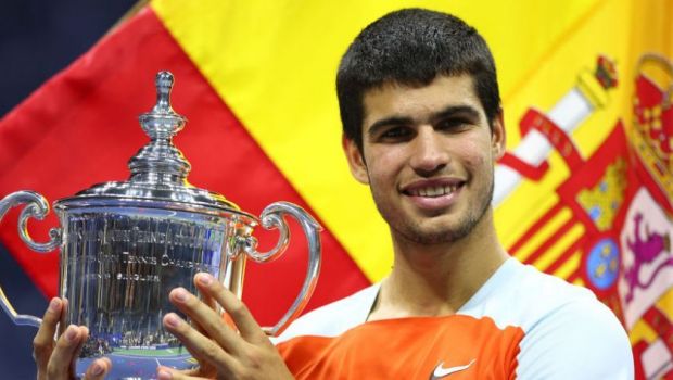 
	Carlos Alcaraz și restul! Puștiul de 19 ani a făcut mai mulți bani din tenis decât Djokovic și Nadal, în 2022
