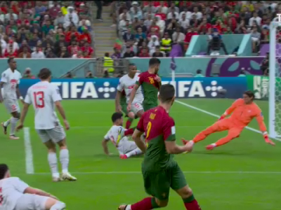 GOOOL Portugalia! Goncalo Ramos fructifică pasa lui Dalot și izbutește dubla. GOOOL Portugalia! Goncalo Ramos fructifică pasa lui Dalot și izbutește dubla. _3170