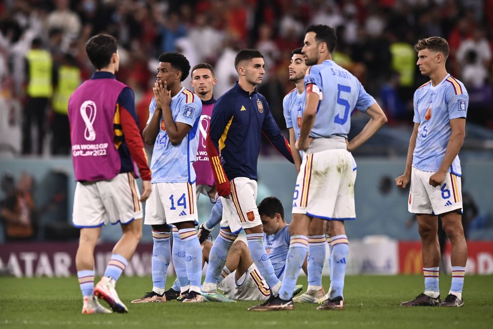 Imaginile tristeții! Cum au fost surprinși spaniolii după eliminarea șoc din optimile Mondialului_15