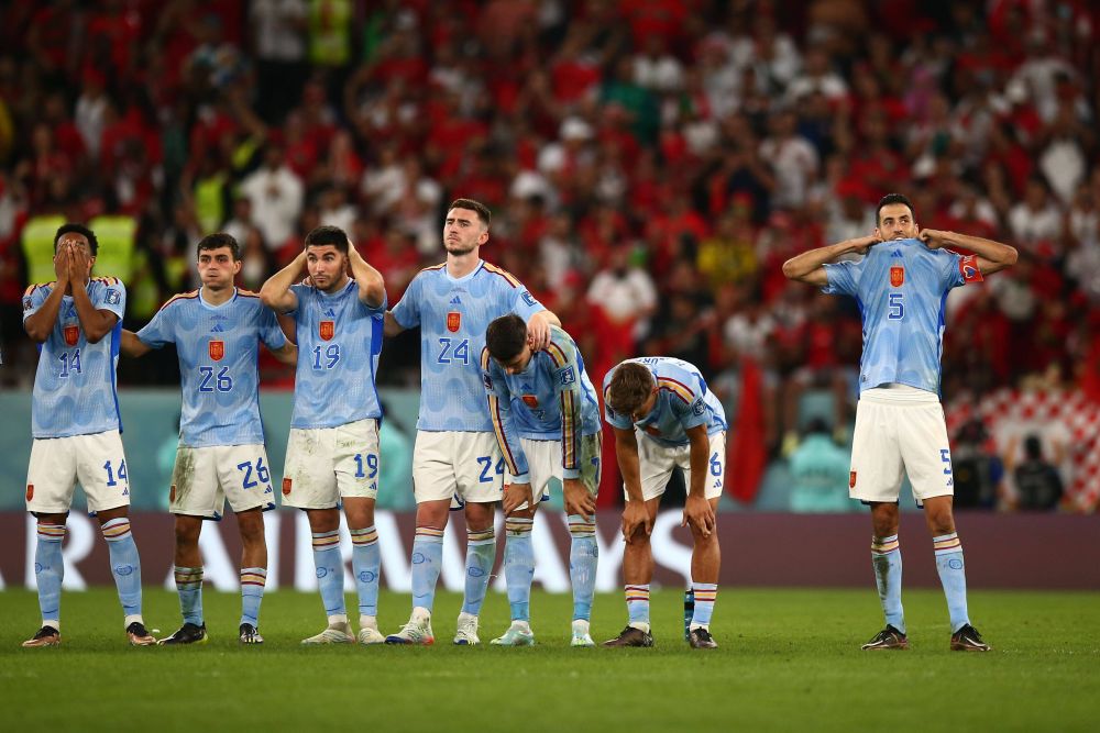 Imaginile tristeții! Cum au fost surprinși spaniolii după eliminarea șoc din optimile Mondialului_20