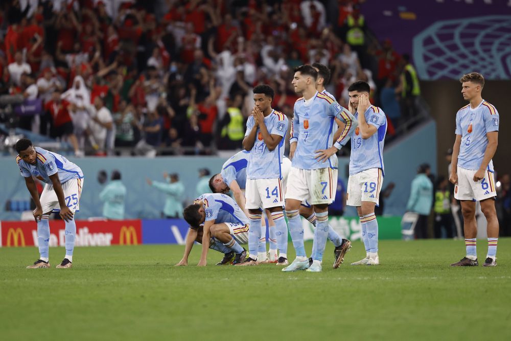 Imaginile tristeții! Cum au fost surprinși spaniolii după eliminarea șoc din optimile Mondialului_27