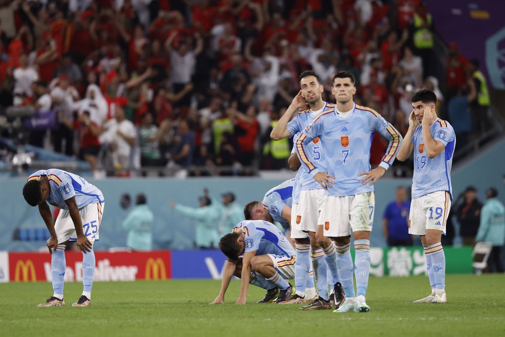 Imaginile tristeții! Cum au fost surprinși spaniolii după eliminarea șoc din optimile Mondialului_28
