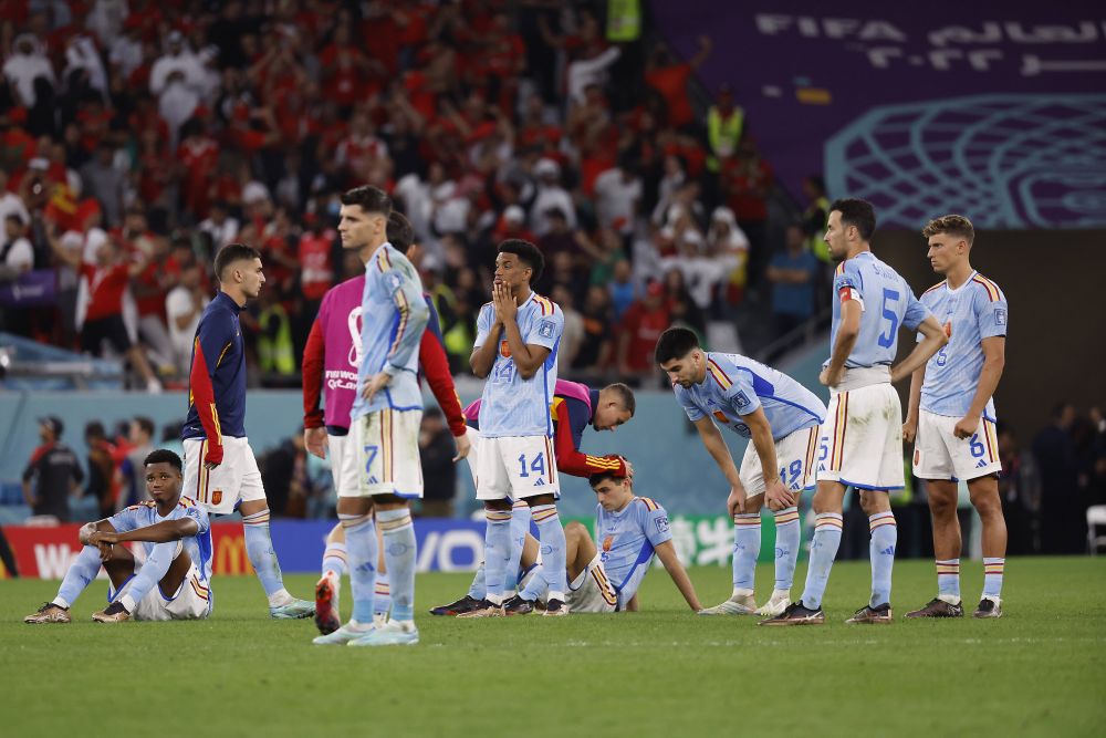 Imaginile tristeții! Cum au fost surprinși spaniolii după eliminarea șoc din optimile Mondialului_31