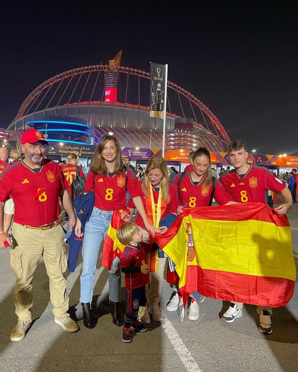 Cum s-au distrat iubitele și soțiile jucătorilor Spaniei înainte de dezastrul din optimi, cu Maroc_6