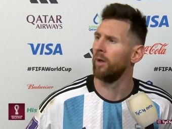 
	Messi, în direct la TV, către Weghorst: &bdquo;La ce te uiți, prostule?&rdquo; Interviul în care Leo nu a iertat pe nimeni
