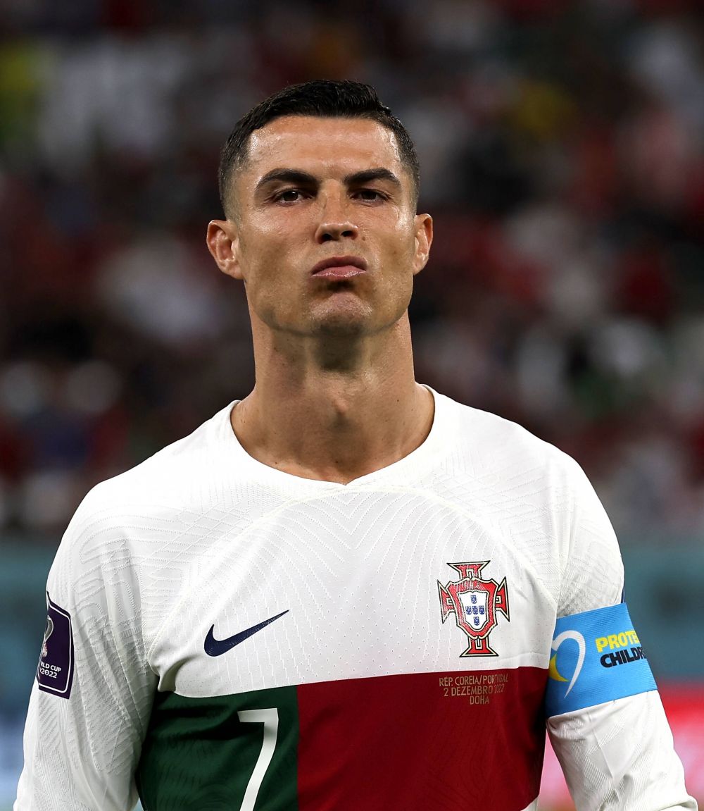 Gust amar? Cristiano Ronaldo, surprins de fotoreporteri în timpul meciului Portugalia - Maroc_14
