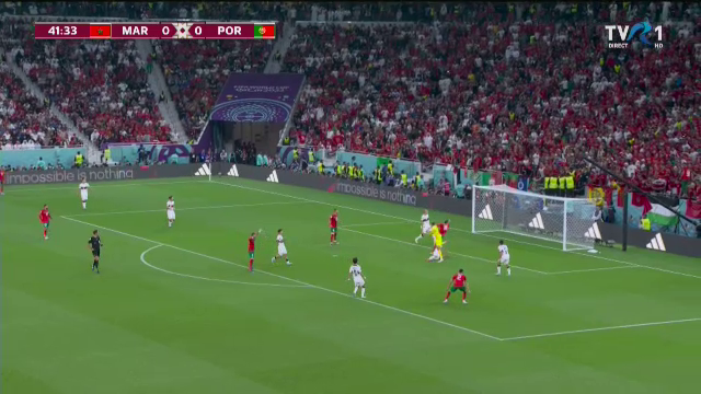 Sigur l-a făcut gelos pe CR7! En-Nesyri a înscris un gol magnific în Maroc - Portugalia, după ce s-a înălțat ca un vultur în fața lui Diogo Costa_15