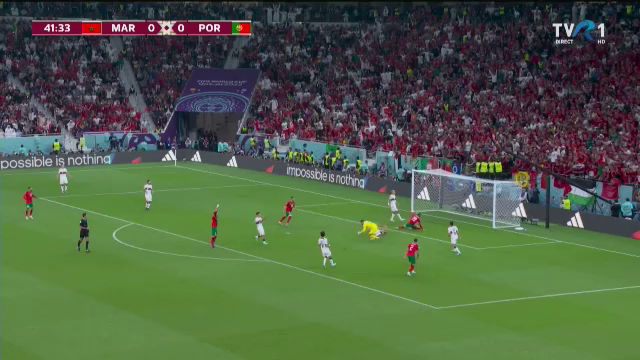 Sigur l-a făcut gelos pe CR7! En-Nesyri a înscris un gol magnific în Maroc - Portugalia, după ce s-a înălțat ca un vultur în fața lui Diogo Costa_18