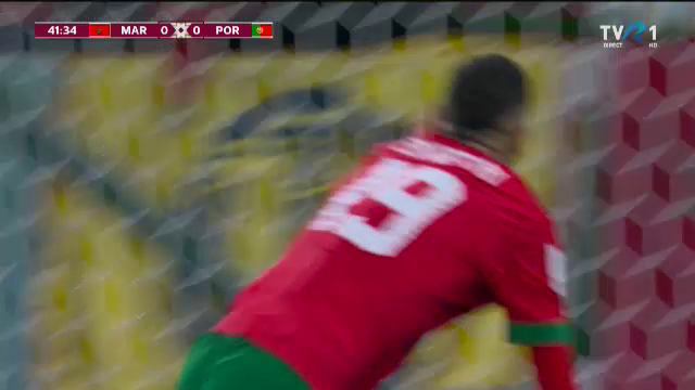 Sigur l-a făcut gelos pe CR7! En-Nesyri a înscris un gol magnific în Maroc - Portugalia, după ce s-a înălțat ca un vultur în fața lui Diogo Costa_22