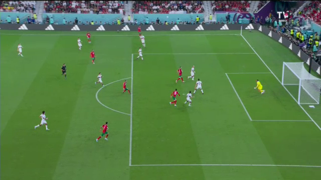 Sigur l-a făcut gelos pe CR7! En-Nesyri a înscris un gol magnific în Maroc - Portugalia, după ce s-a înălțat ca un vultur în fața lui Diogo Costa_29