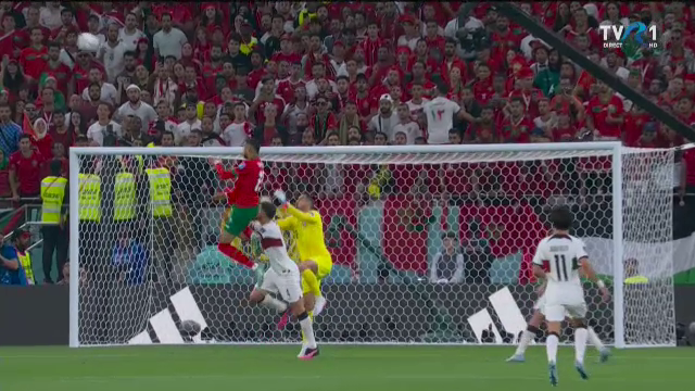 Sigur l-a făcut gelos pe CR7! En-Nesyri a înscris un gol magnific în Maroc - Portugalia, după ce s-a înălțat ca un vultur în fața lui Diogo Costa_55