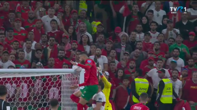 Sigur l-a făcut gelos pe CR7! En-Nesyri a înscris un gol magnific în Maroc - Portugalia, după ce s-a înălțat ca un vultur în fața lui Diogo Costa_67