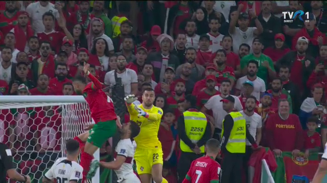 Sigur l-a făcut gelos pe CR7! En-Nesyri a înscris un gol magnific în Maroc - Portugalia, după ce s-a înălțat ca un vultur în fața lui Diogo Costa_68