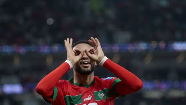 
	Sigur l-a făcut gelos pe CR7! En-Nesyri a înscris un gol magnific în Maroc - Portugalia, după ce s-a înălțat ca un vultur în fața lui Diogo Costa

